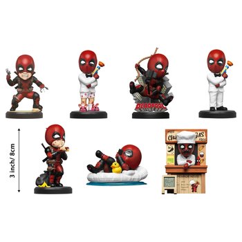 YuMe Marvel Deadpool Action Hero Serie Figur sortiert