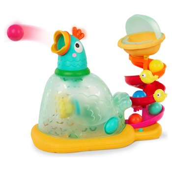 Battat Pop-A-Doodle-Doo Musical Chicken Ball Popper