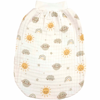 LITTLE Strampelsack aus Musselin sortiert