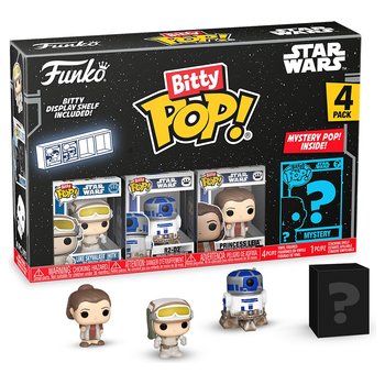 Funko Bitty POP! Figuren Star Wars Luke Skywalker 4er Set