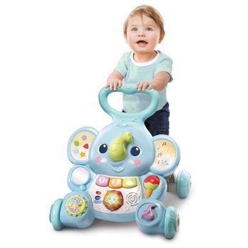 VTech 2-in-1 Elefanten-Lauflernwagen mit Musik