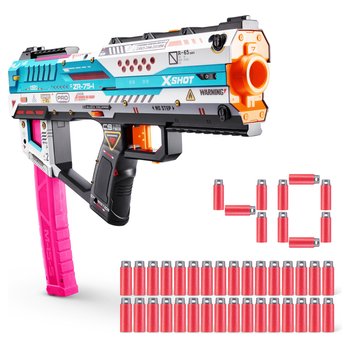 XSHOT - Blaster Skins Pro Series Fury-X avec 40 Fléchettes
