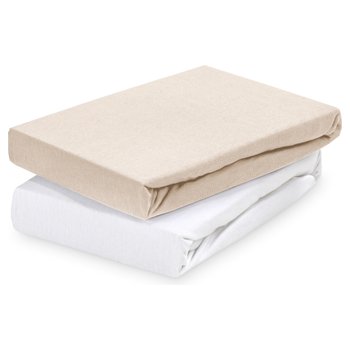 Julius Zöllner Hoeslaken 2-Pack 70 x 140 cm wit