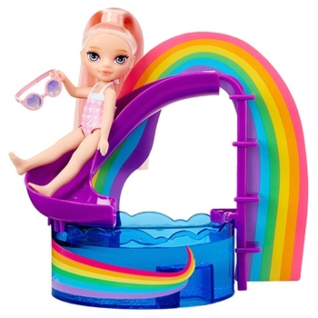 Rainbow High - Littles Journée Piscine avec Poupée Blush