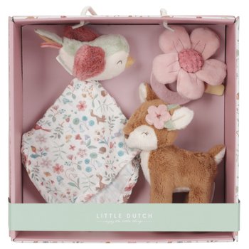 Little Dutch Geschenkset Fairy Garden met Knuffel, Knuffeldoekje en Rammelaar