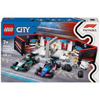 LEGO City 60444 Garage de F1 et Voitures Mercedes-AMG et Alpine