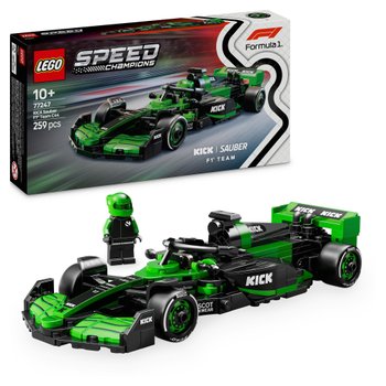 LEGO Speed Champions 77247 KICK Sauber F1 Team C44 Race Car Set