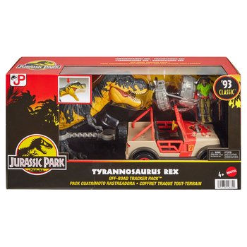 Jurassic Park Spielset Tyrannosaurus rex Off-Road Tracker