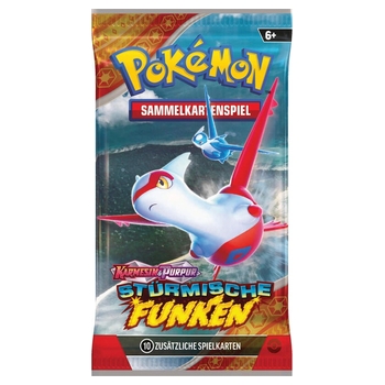 Pokémon Karten Karmesin & Purpur Stürmische Funken Booster Pack sortiert