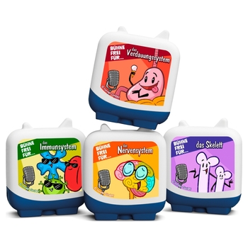 Clever Tonies - Tonie Figuren Bühne frei für 4er-Set