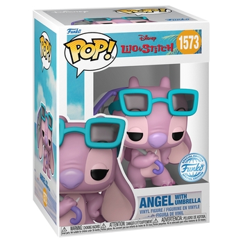 Funko POP! Figur 1573 Disney Lilo & Stitch Angel mit Regenschirm