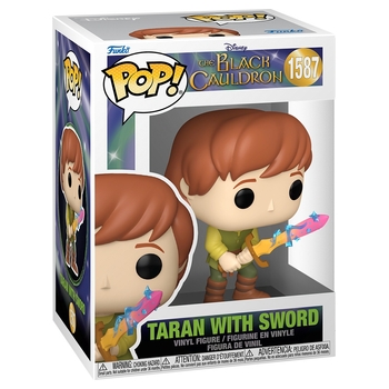 Funko POP! Figur 1587 The Black Cauldron Taran mit Schwert