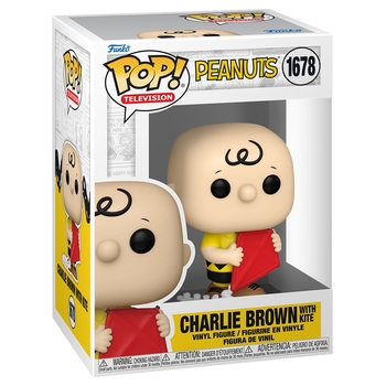Funko POP! Figur 1678 Peanuts Charlie Brown mit Drachen