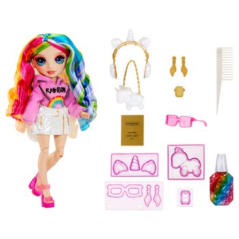 Rainbow High - Creative Crystals Poupée Amaya avec Accessoires à Fabriquer