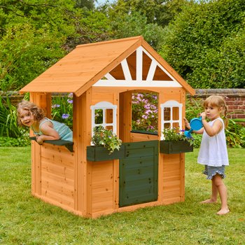 TP Cubby Spielhaus aus Holz mit Kinderküche