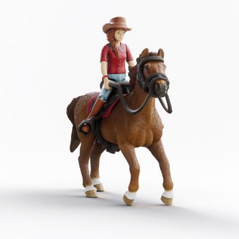 schleich HORSE CLUB 42711 Hannah & Cayenne