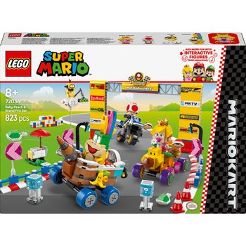 LEGO Super Mario 72036 Mario Kart Bébé Peach et Ensemble de Grand Prix