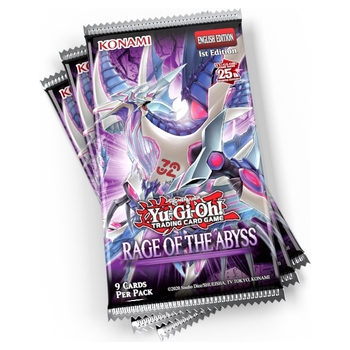 Yu-Gi-Oh! Karten Rage of the Abyss Booster Pack sortiert
