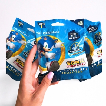 Sonic the Hedgehog Sammelfigur im Blindbag sortiert