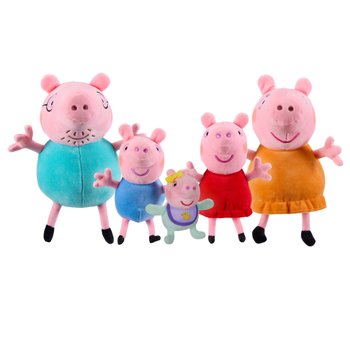 Peppa Pig - Coffret 5 Peluches