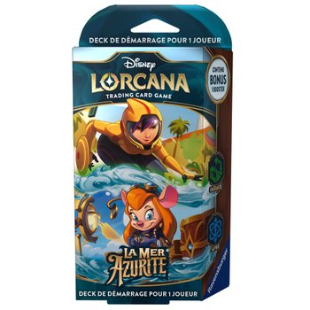 Disney Lorcana - Deck de Démarrage Série 6 La Mer Azurite - Émeraude & Saphir