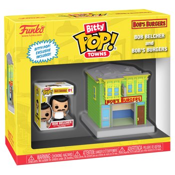 Funko Bitty POP! Towns Figur Bob Belcher und Bob's Burgers 2er Set