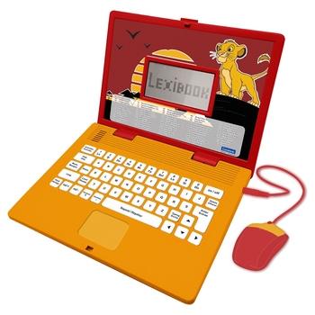 Disney Le Roi Lion - Ordinateur Lexibook Éducatif Bilingue