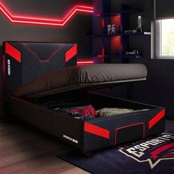 X Rocker Cerberus MKII Ottoman Gaming Bed - Carbon Red