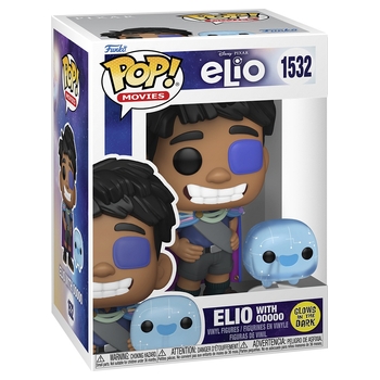 Funko POP! Figur 1532 Disney Pixar Elio mit 00000 Glow-in-the-Dark