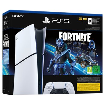 PS5 Konsole Fortnite Cobalt Star Bundle Digital Edition weiß Modellgruppe Slim