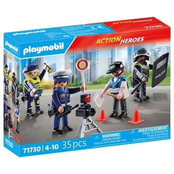PLAYMOBIL Action Heroes 71730 Politiefigurenset