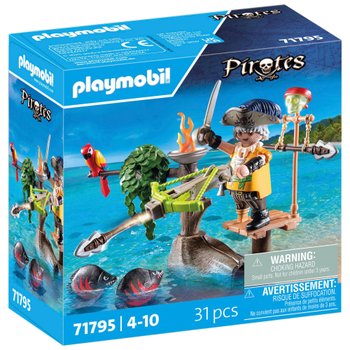 PLAYMOBIL Pirates 71795 Piraat met Ballista