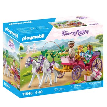 PLAYMOBIL Princess Magic 71846 Kutschfahrt mit Prinzessin und Prinz