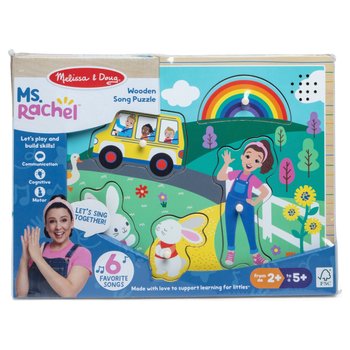 Melissa & Doug Ms. Rachel Wooden Sound Puzzle