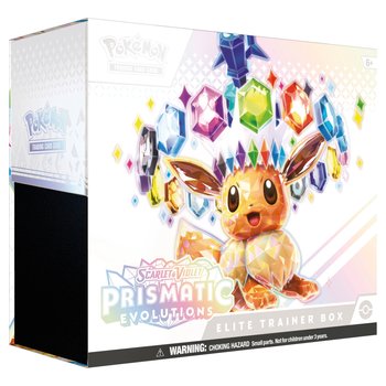 Pokémon Cards Scarlet & Violet Prismatic Evolutions Elite Trainer Box