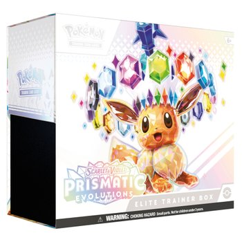 Pokémon Cards Scarlet & Violet Prismatic Evolutions Elite Trainer Box