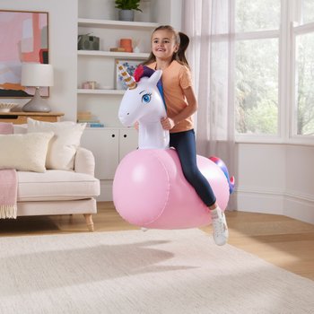 Inflatable Unicorn Hopper