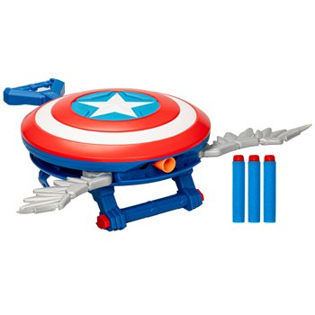 Marvel NERF Flügelschild Blaster Captain America Brave New World