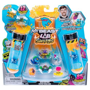 MrBeast Lab Swarms Spielset Mega-Labor Atomic-Serie 12er Set