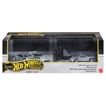 Hot Wheels - Premium 1/64 Pack 4 Véhicules "Le Mans"