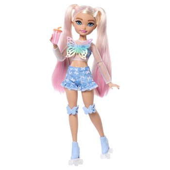Barbie - Dream Besties Poupée Malibu avec Rollers