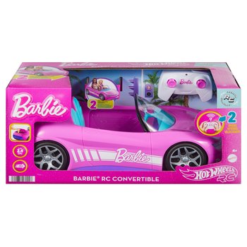 Hot Wheels Barbie Remote Control Convertible Car