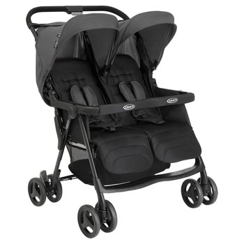 Graco Avvos Double Stroller Grey