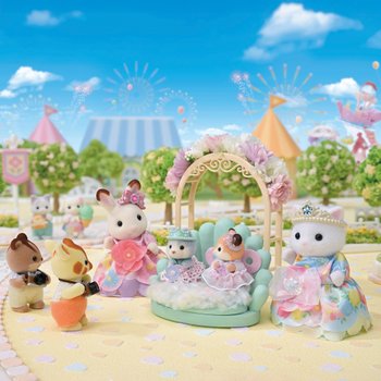 Sylvanian Families - Les Princesses en Robes à Fleurs