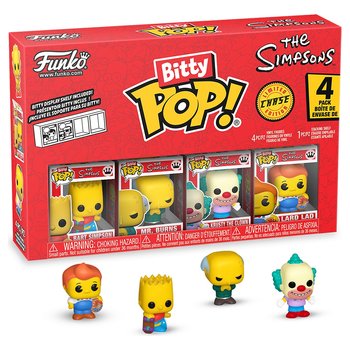 Funko Bitty POP! Simpsons Figuren Bart 4er Set