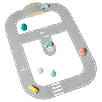Janod - Circuit de Voitures en Feutrine Bolid