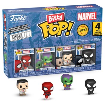 Funko Bitty POP! Marvel 4 Figurines Spider-Man - Modèle Aléatoire