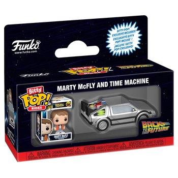 Funko Bitty POP! Rides Zurück in die Zukunft Marty McFly und Zeitmaschine