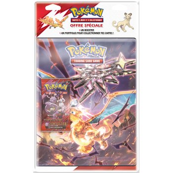 Pokémon - Portfolio et Booster EV10 Écarlate et Violet Rivalités Destinées - Modèle Aléatoire