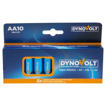 DynoVolt Alkaline AA Batteries 10 Pack